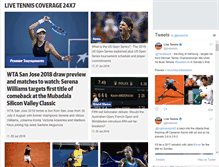 Tablet Screenshot of livetennis.com